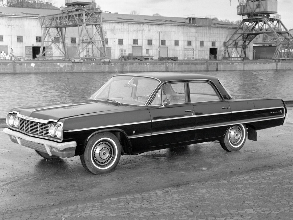 Chevrolet Impala (1769, 1869) 3 поколение, 3-й рестайлинг, седан (10.1963 - 09.1964)